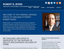 Tablet Screenshot of bayareajustice.com